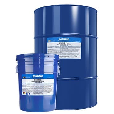 Tambor y cubeta de aceite para reductores Proktive Sterk10X